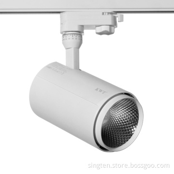 CE RoHS SAA TUV/GS Ra90/Ra97 Commercial COB LED Track Light For Clothing Store 8W-56W